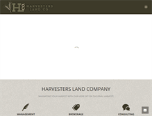 Tablet Screenshot of harvestersland.com